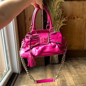 Betsy Johnson hot pink purse